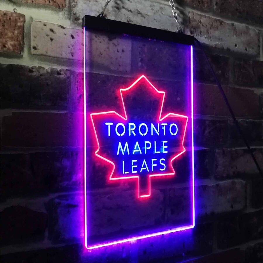 Toronto Maple Leafs Ice Hockey Neon Like Led Sign - Image 22