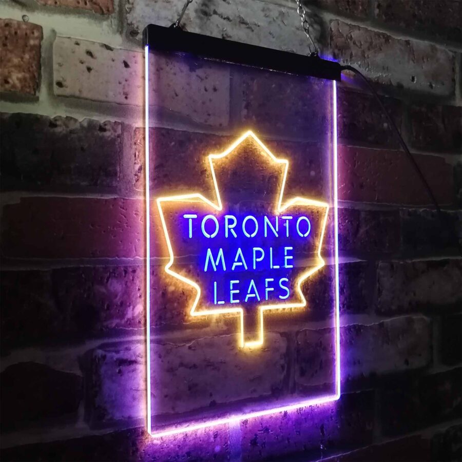 Toronto Maple Leafs Ice Hockey Neon Like Led Sign - Image 16