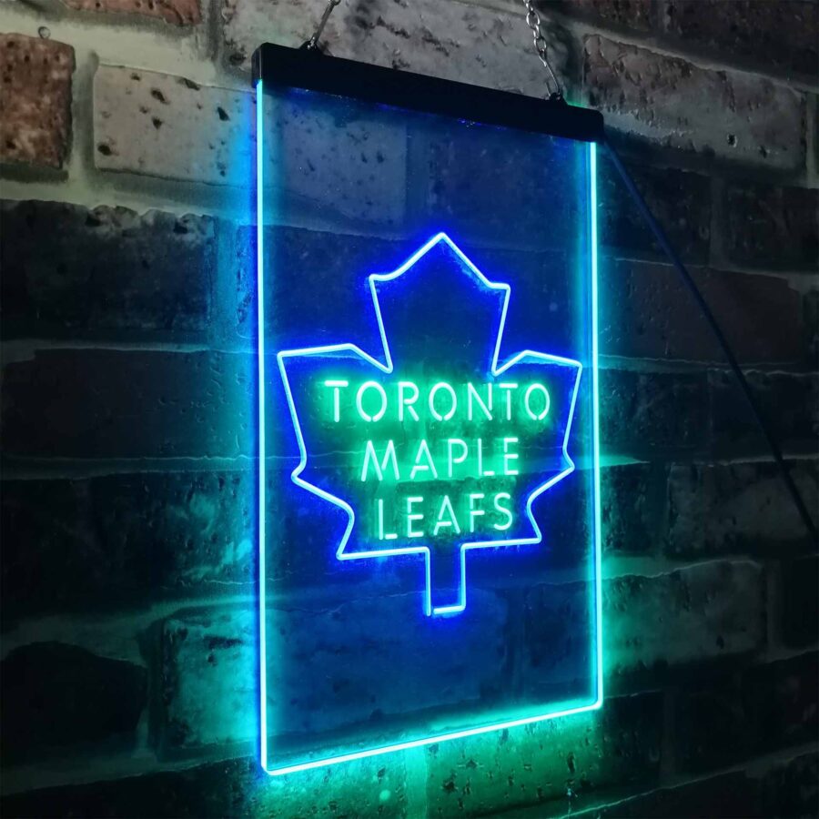 Toronto Maple Leafs Ice Hockey Neon Like Led Sign - Image 23