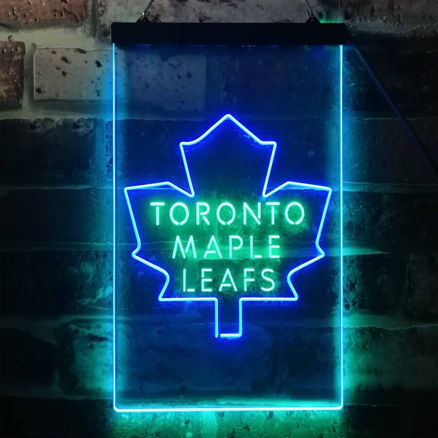 Toronto Maple Leafs Ice Hockey Neon Like Led Sign - Image 10