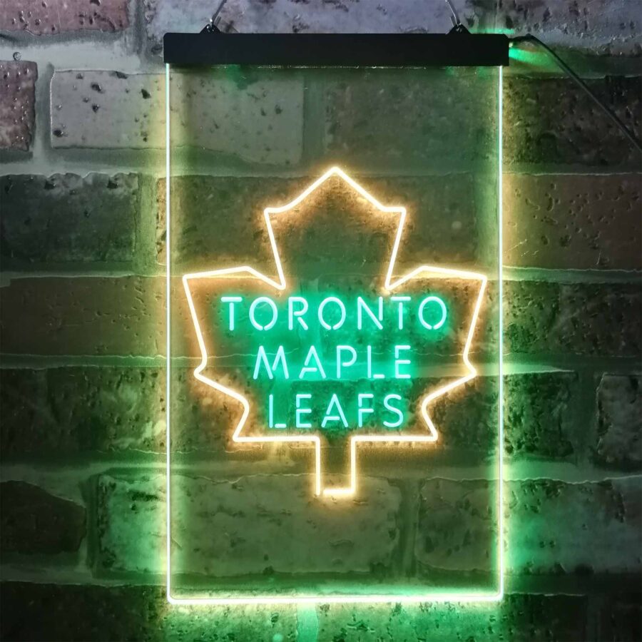 Toronto Maple Leafs Ice Hockey Neon Like Led Sign - Image 6