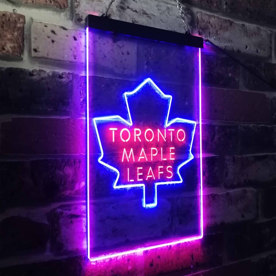 Toronto Maple Leafs Ice Hockey Neon Like Led Sign - Image 20