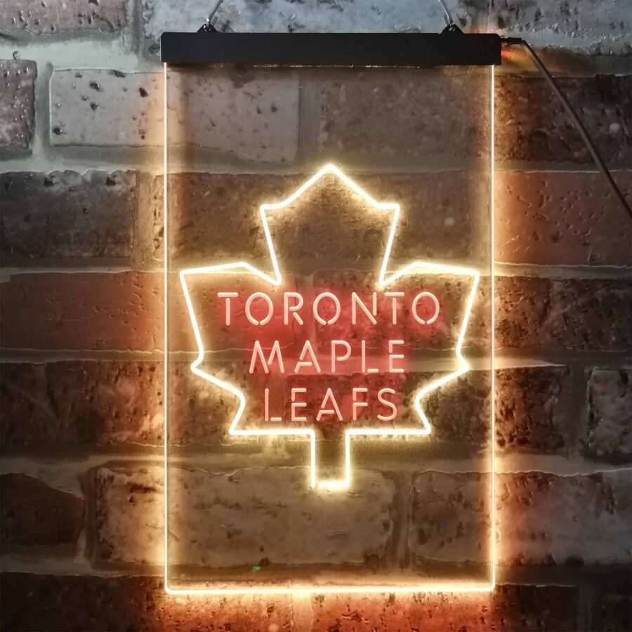 Toronto Maple Leafs Ice Hockey Neon Like Led Sign - Image 12