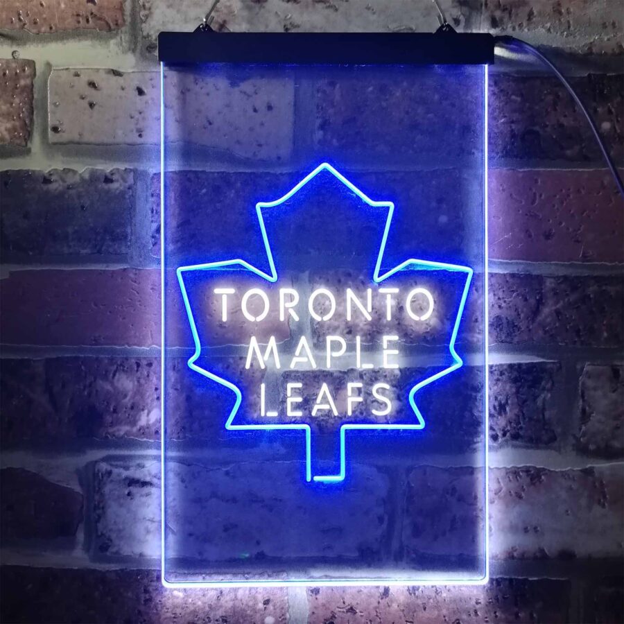 Toronto Maple Leafs Ice Hockey Neon Like Led Sign