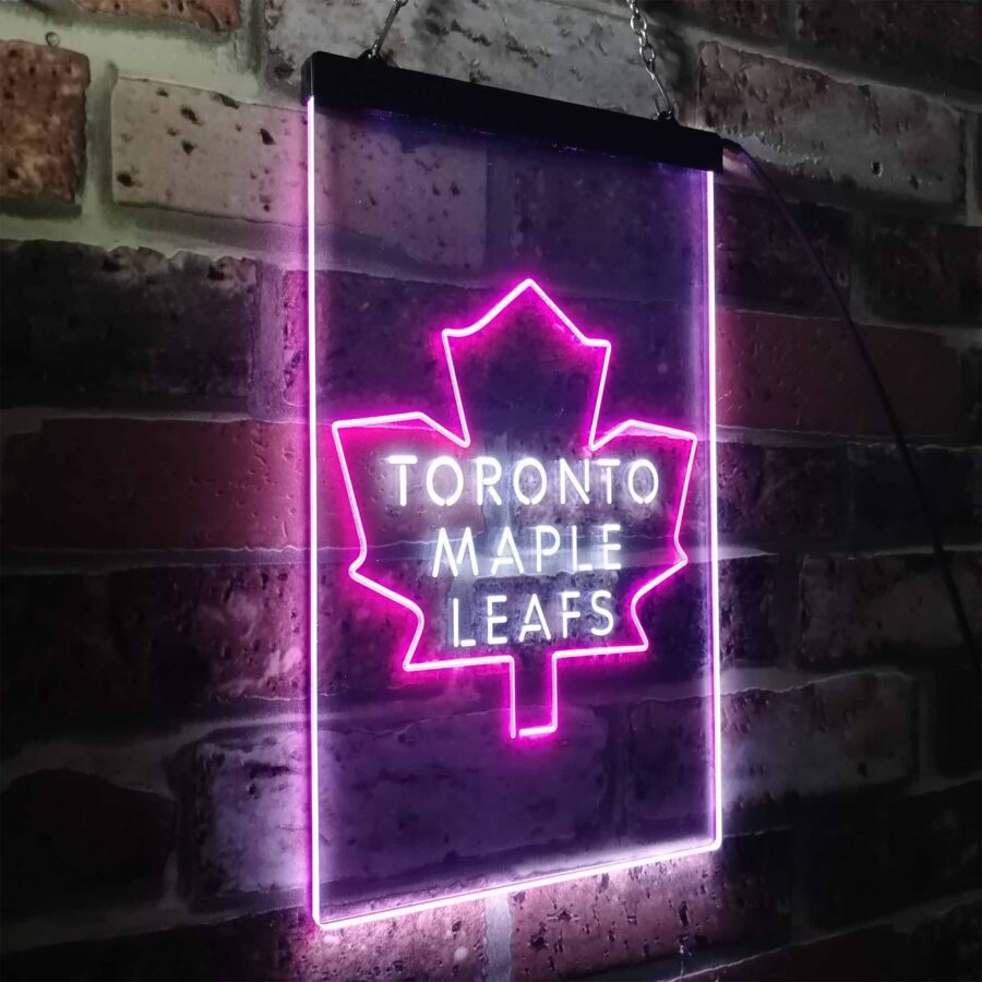 Toronto Maple Leafs Ice Hockey Neon Like Led Sign - Image 26