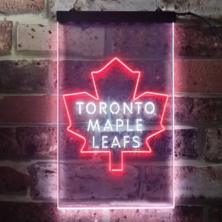 Toronto Maple Leafs Ice Hockey Neon Like Led Sign - Image 11