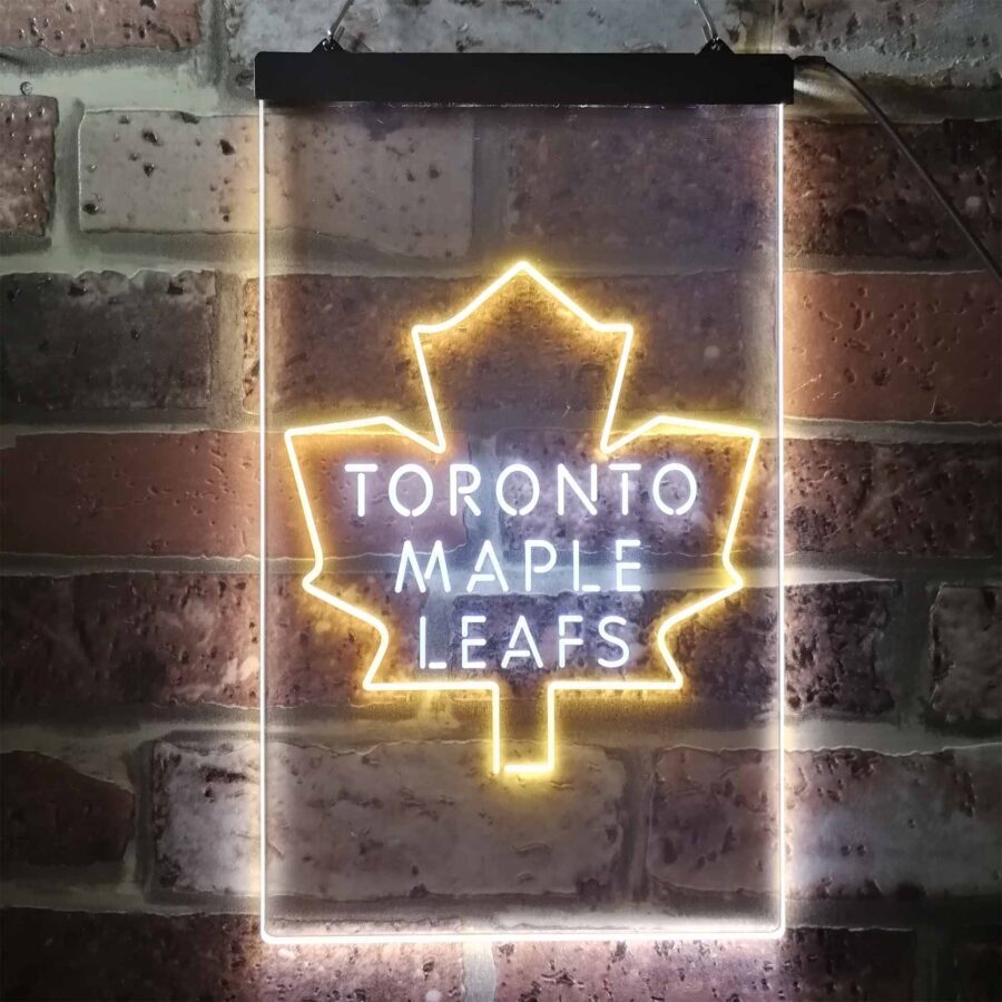 Toronto Maple Leafs Ice Hockey Neon Like Led Sign - Image 4
