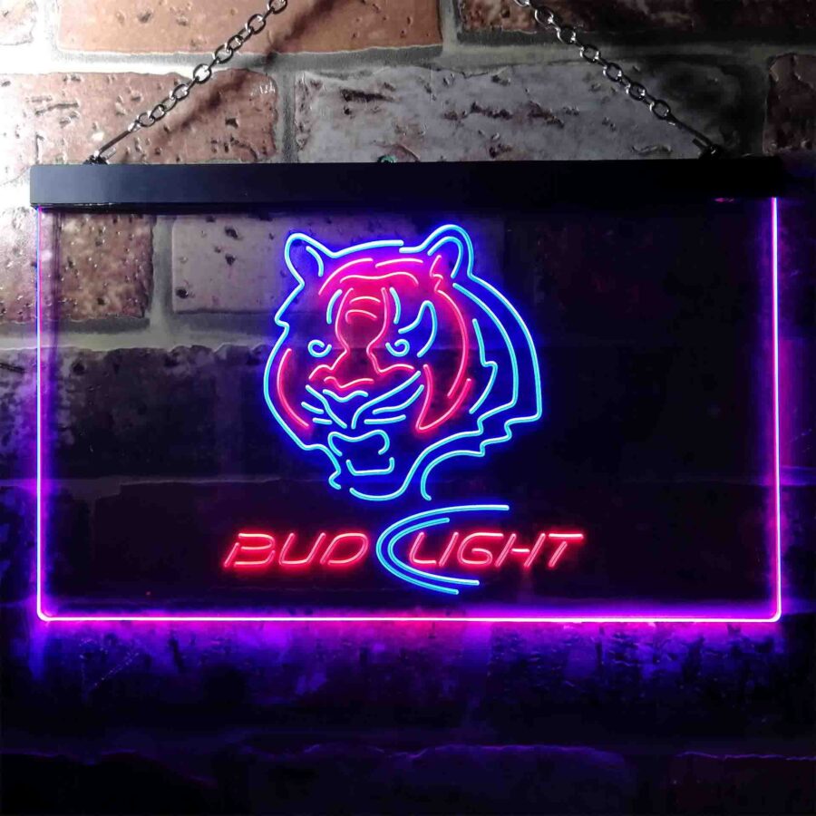 Cincinnati Bengals Bud Light Led Neon Sign - Image 11
