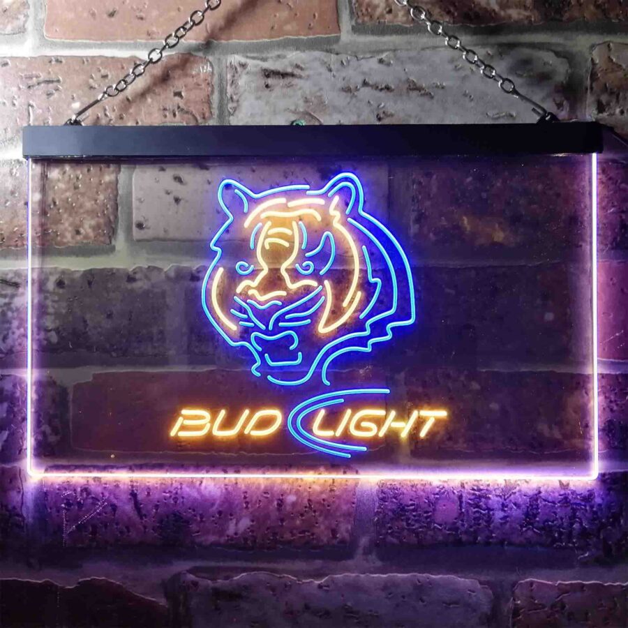 Cincinnati Bengals Bud Light Led Neon Sign - Image 5