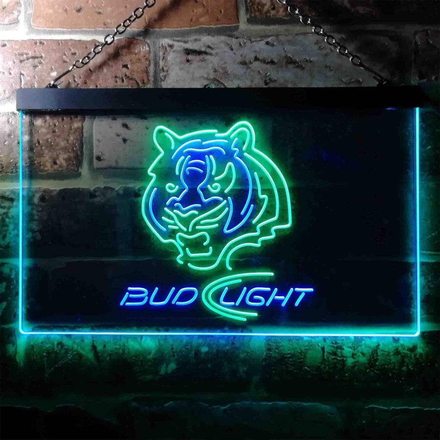 Cincinnati Bengals Bud Light Led Neon Sign - Image 8