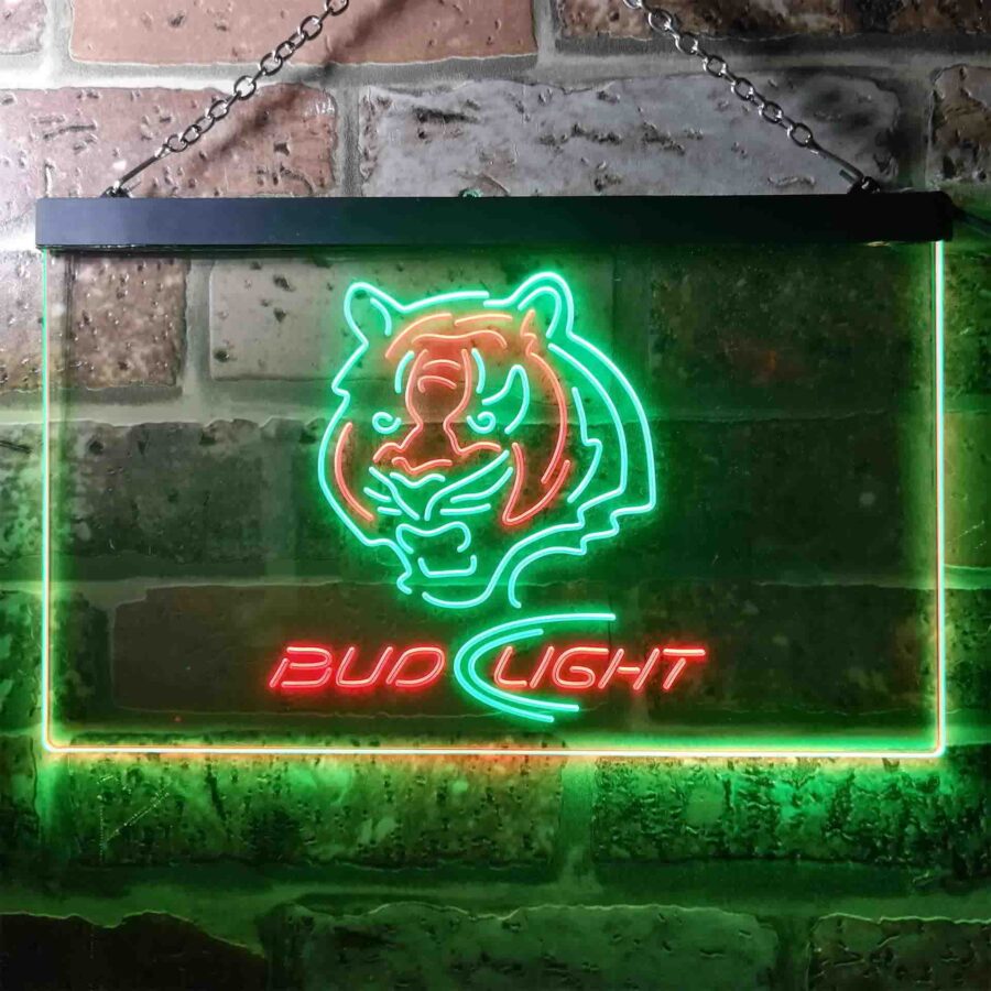 Cincinnati Bengals Bud Light Led Neon Sign - Image 10