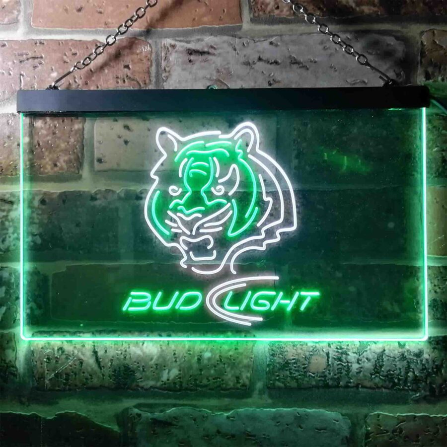Cincinnati Bengals Bud Light Led Neon Sign - Image 2