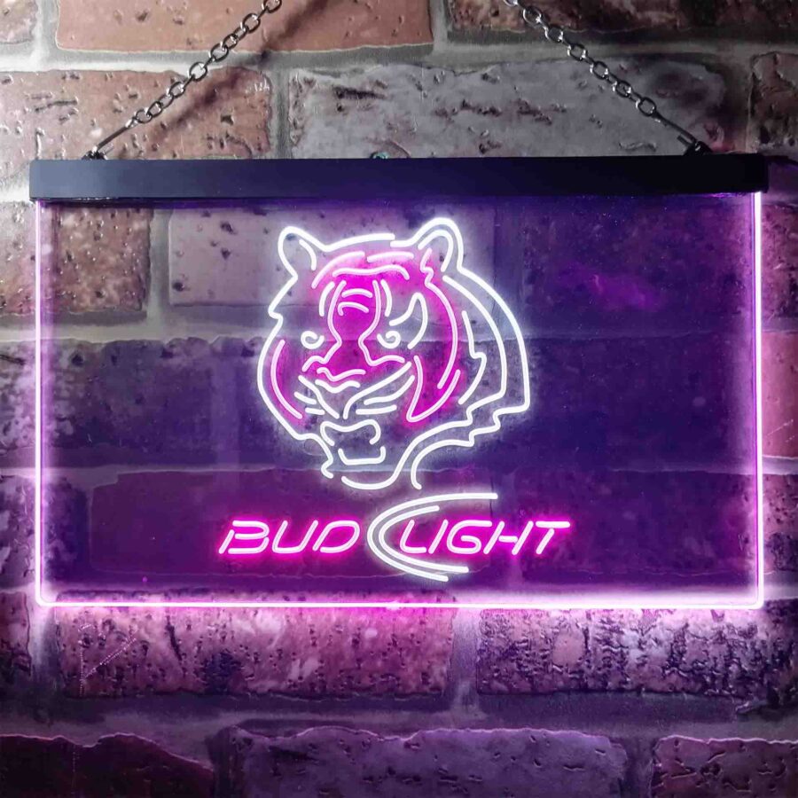 Cincinnati Bengals Bud Light Led Neon Sign
