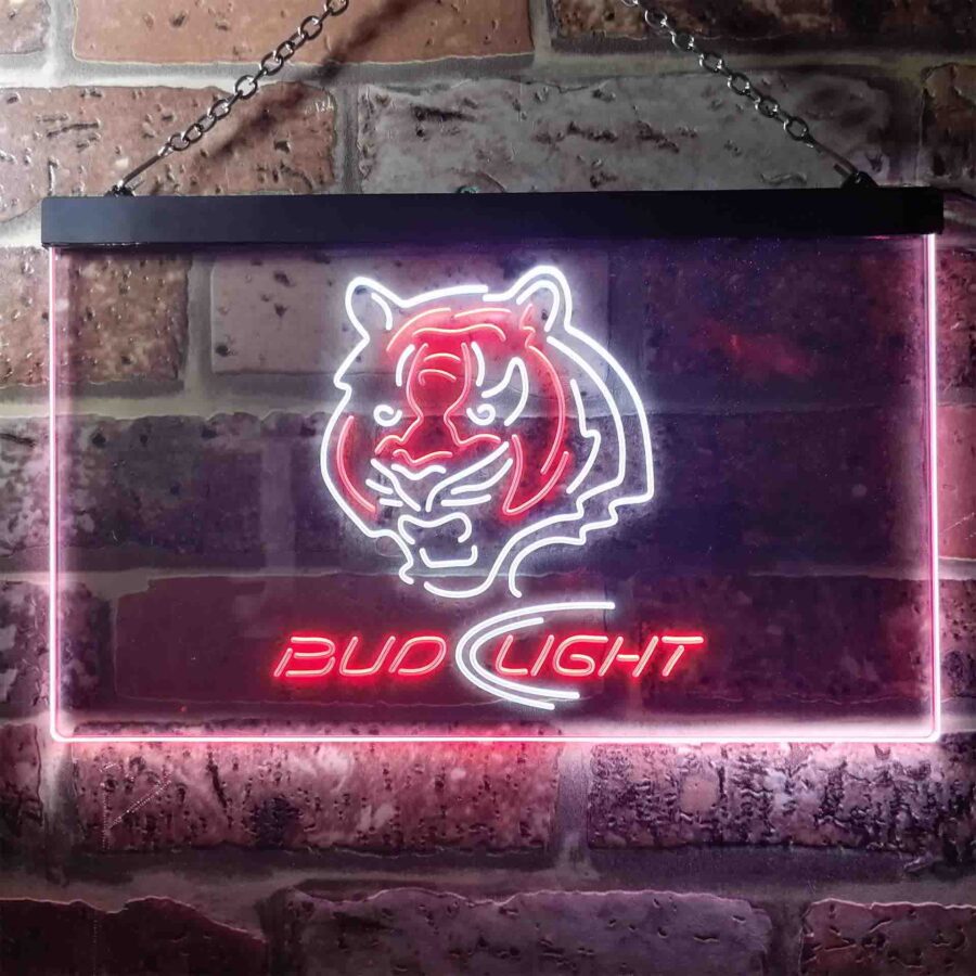 Cincinnati Bengals Bud Light Led Neon Sign - Image 3