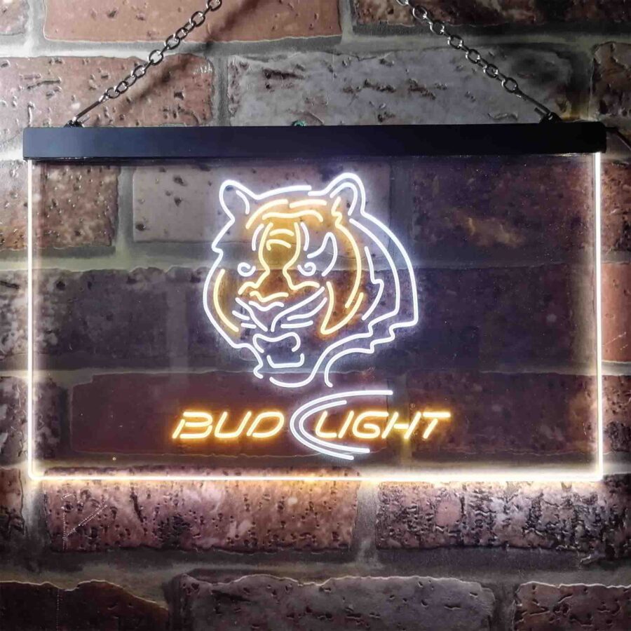 Cincinnati Bengals Bud Light Led Neon Sign - Image 4