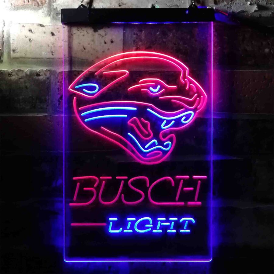 Busch Light Jacksonville Jaguars Neon Like Led Sign - Image 6