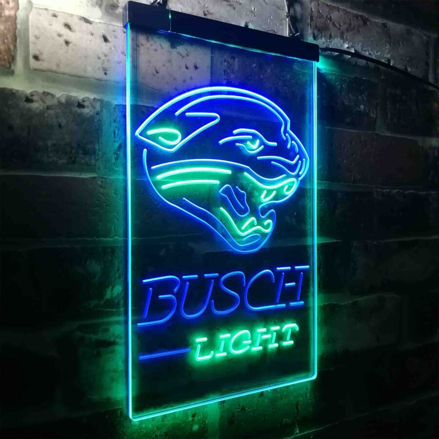 Busch Light Jacksonville Jaguars Neon Like Led Sign - Image 17