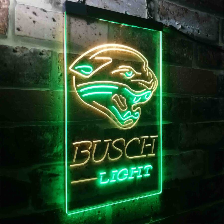 Busch Light Jacksonville Jaguars Neon Like Led Sign - Image 21