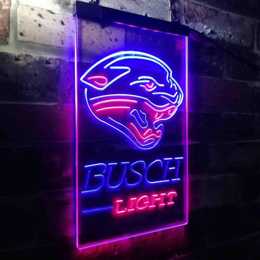 Busch Light Jacksonville Jaguars Neon Like Led Sign - Image 24