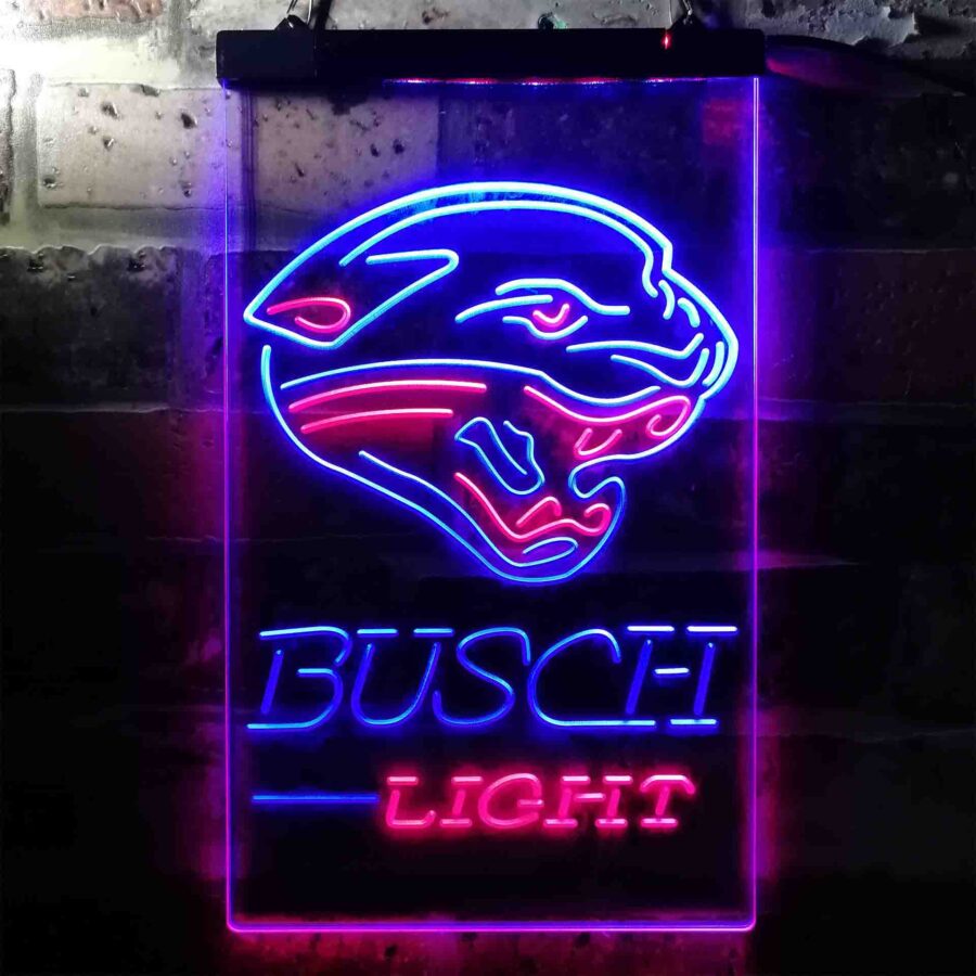 Busch Light Jacksonville Jaguars Neon Like Led Sign - Image 11