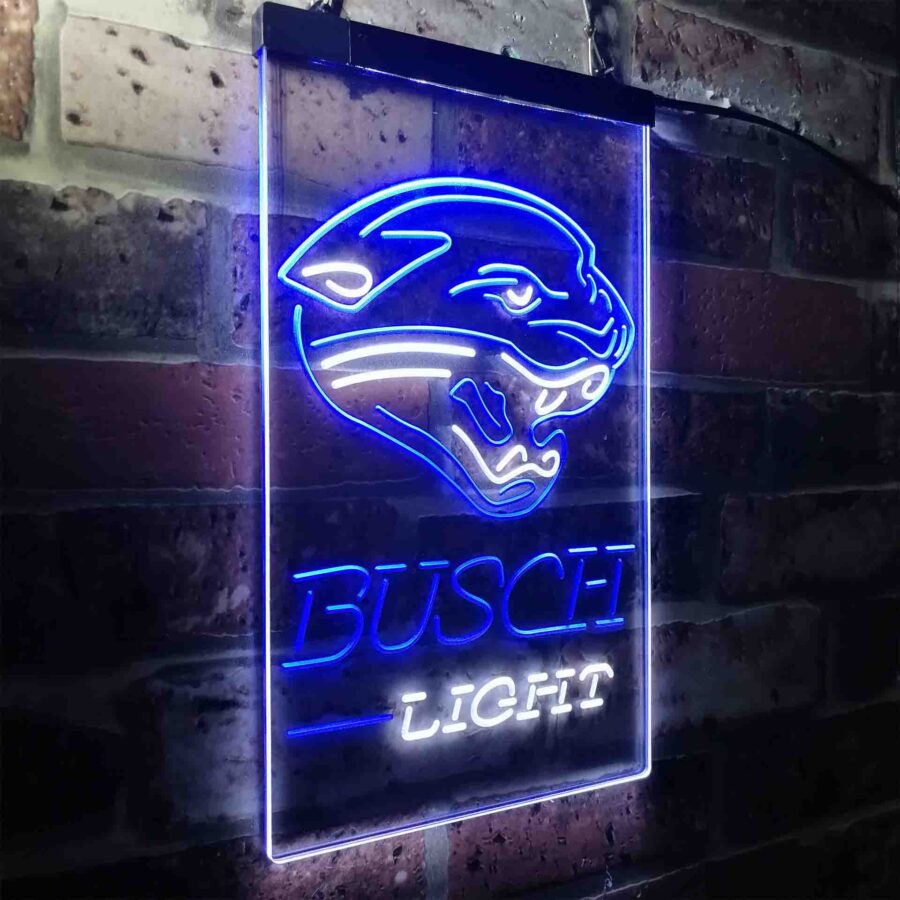 Busch Light Jacksonville Jaguars Neon Like Led Sign - Image 26