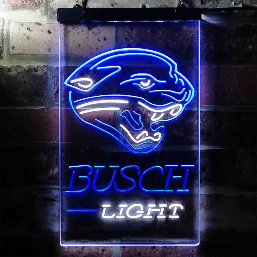 Busch Light Jacksonville Jaguars Neon Like Led Sign - Image 13