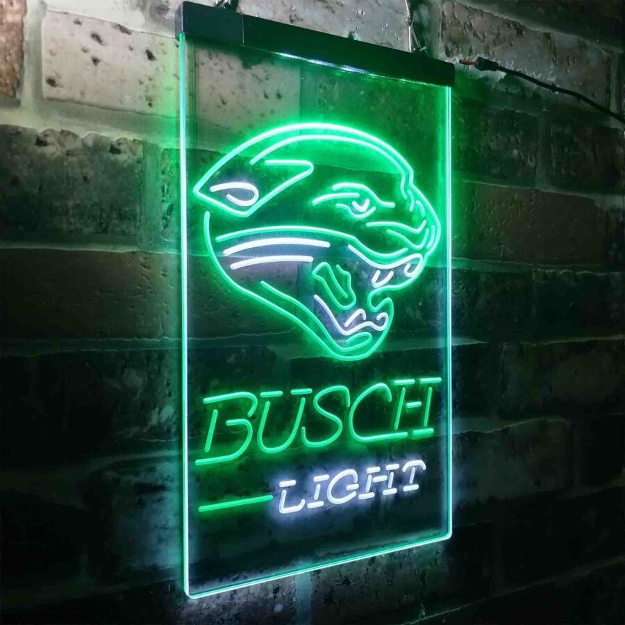 Busch Light Jacksonville Jaguars Neon Like Led Sign - Image 20