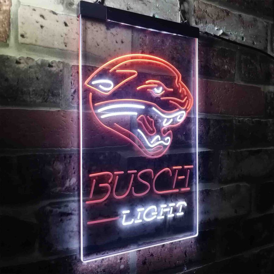 Busch Light Jacksonville Jaguars Neon Like Led Sign - Image 14