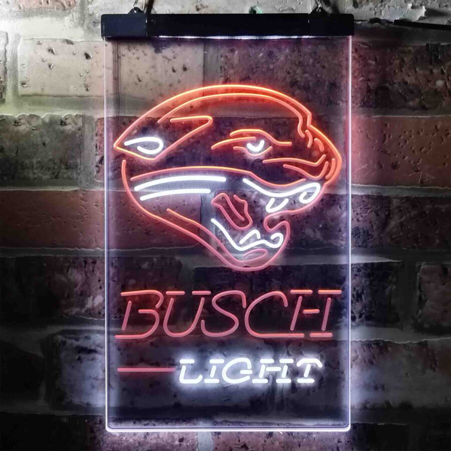 Busch Light Jacksonville Jaguars Neon Like Led Sign