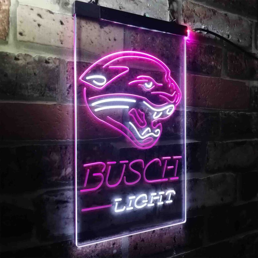 Busch Light Jacksonville Jaguars Neon Like Led Sign - Image 18