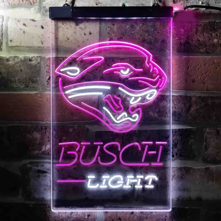 Busch Light Jacksonville Jaguars Neon Like Led Sign - Image 5