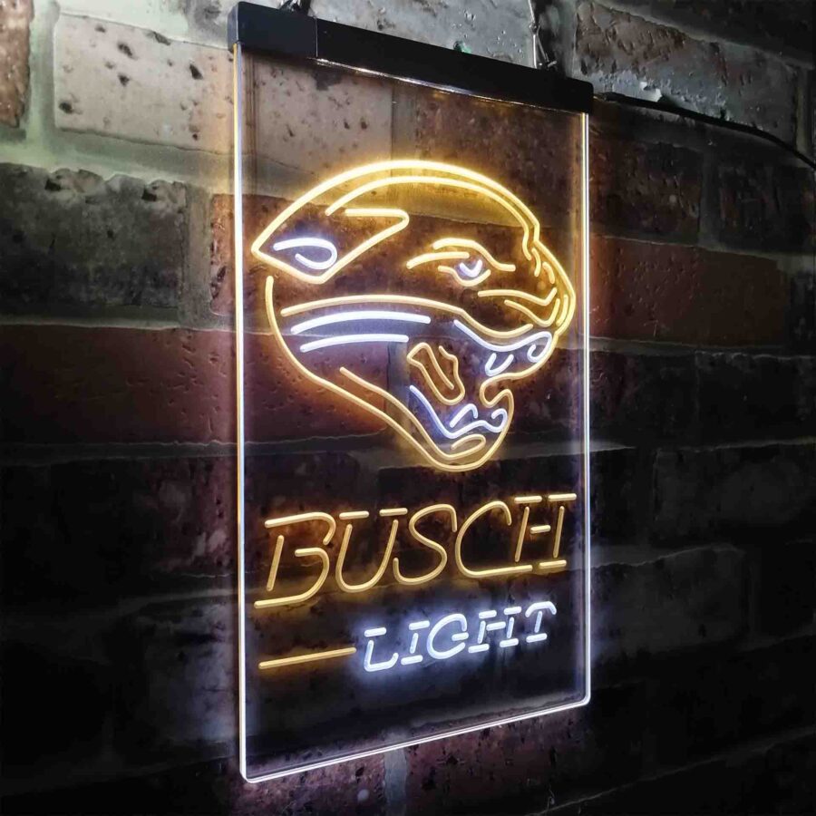 Busch Light Jacksonville Jaguars Neon Like Led Sign - Image 16