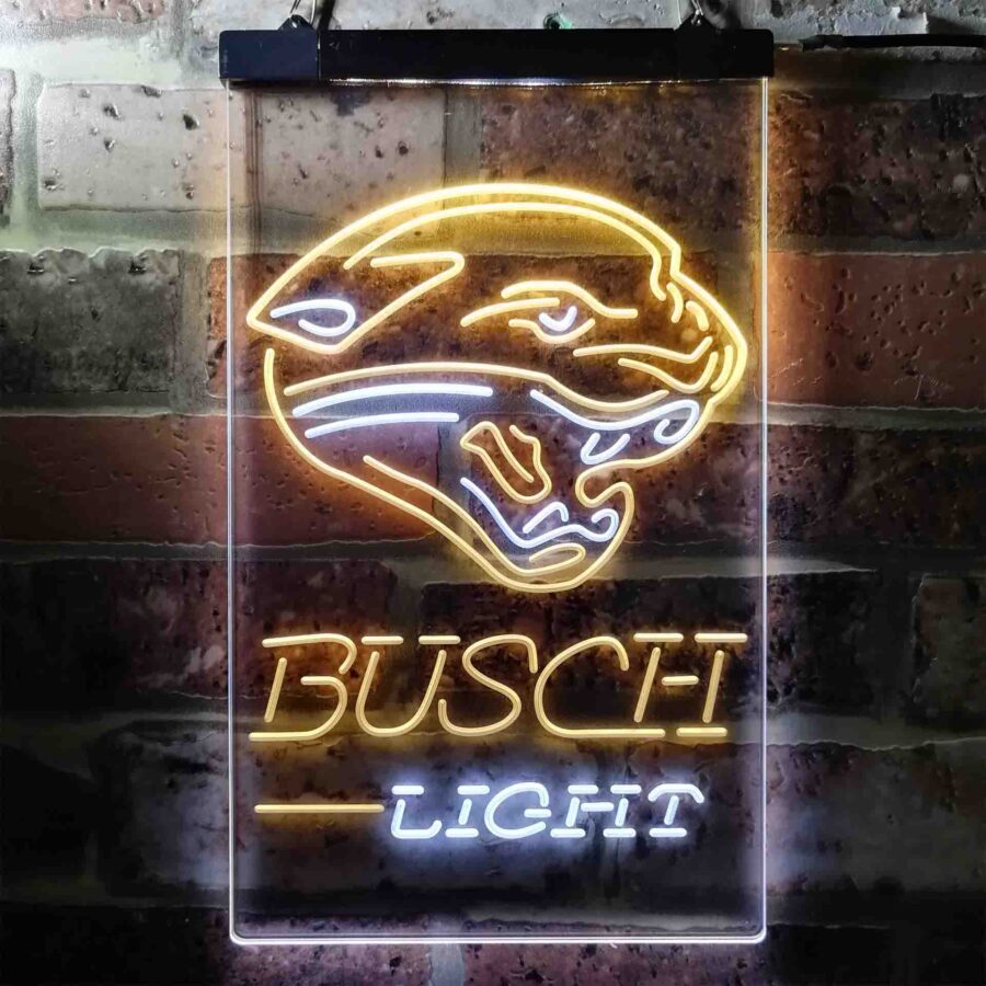 Busch Light Jacksonville Jaguars Neon Like Led Sign - Image 3