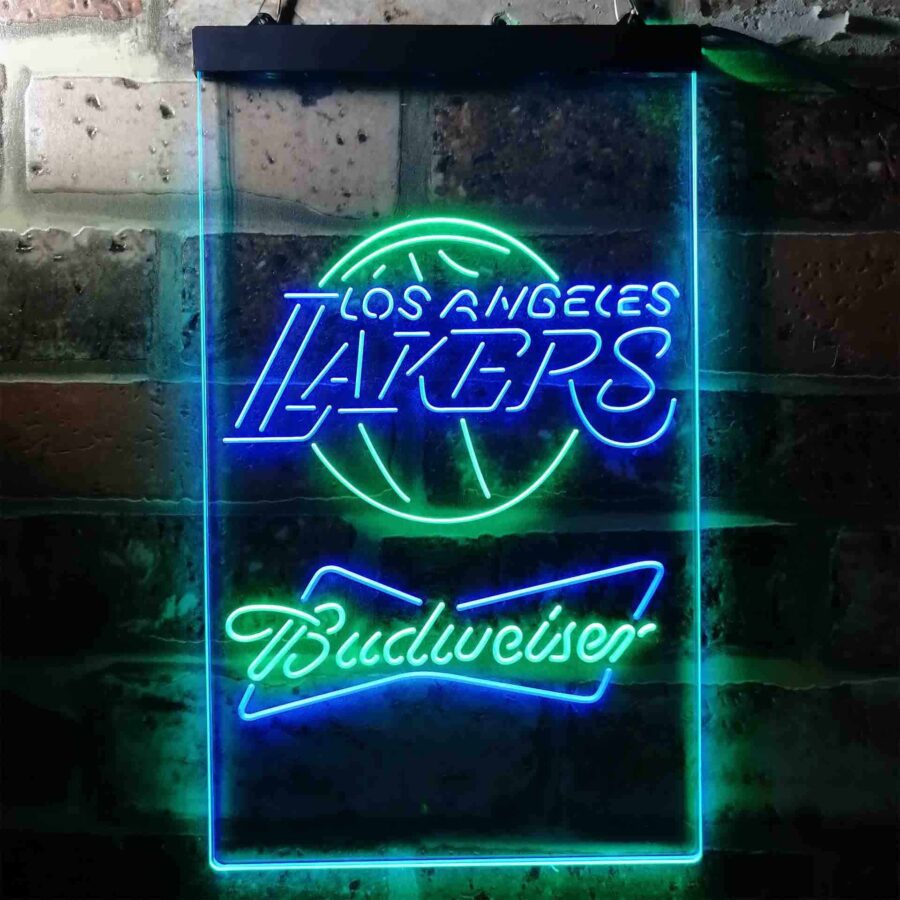 Los Angeles Lakers Budweiser Neon Like Led Sign - Image 6