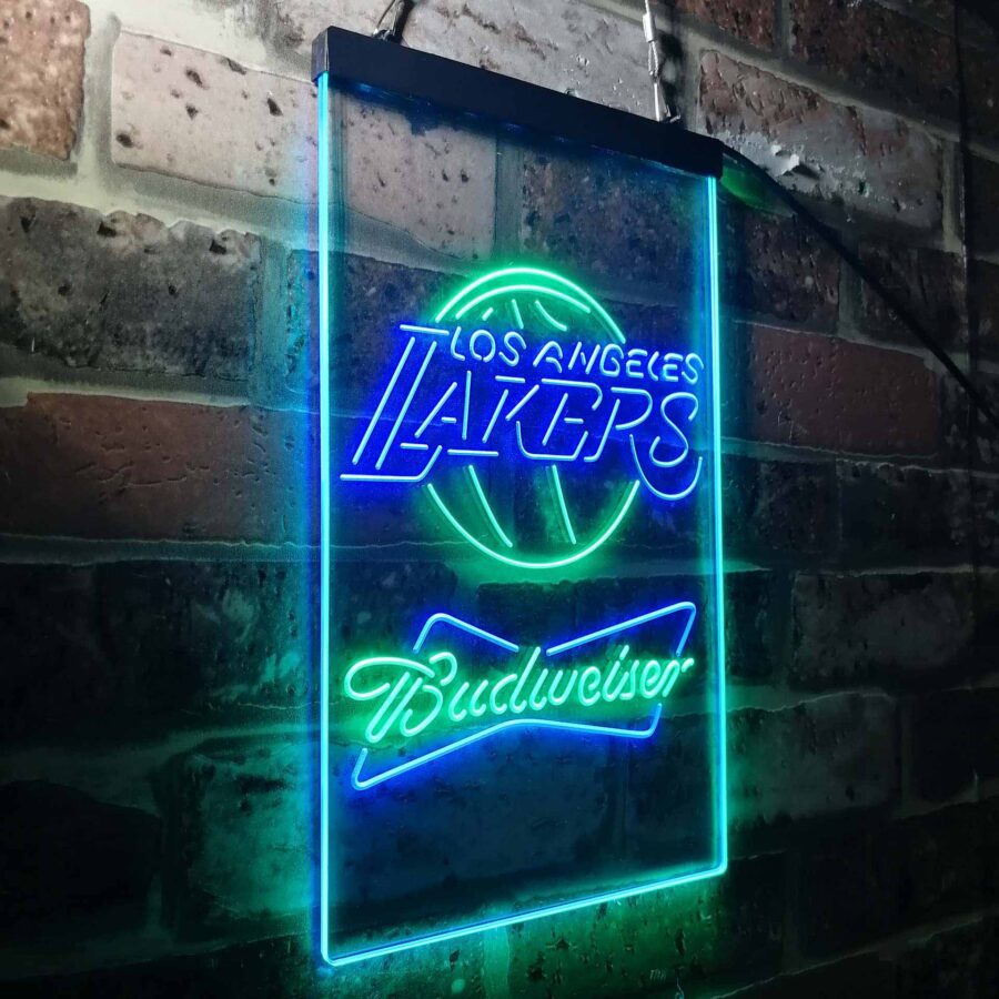 Los Angeles Lakers Budweiser Neon Like Led Sign - Image 19
