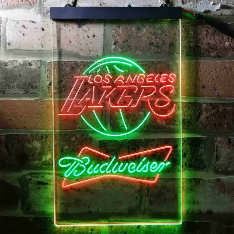 Los Angeles Lakers Budweiser Neon Like Led Sign - Image 4