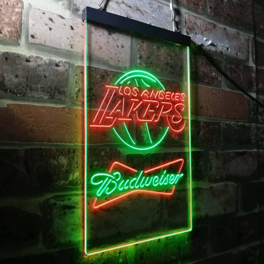 Los Angeles Lakers Budweiser Neon Like Led Sign - Image 17