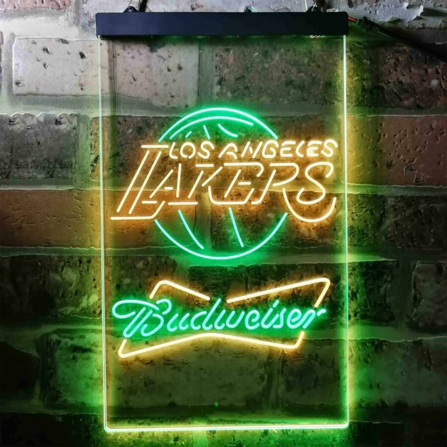 Los Angeles Lakers Budweiser Neon Like Led Sign