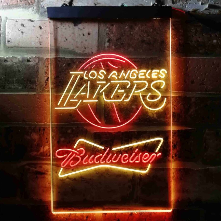 Los Angeles Lakers Budweiser Neon Like Led Sign - Image 8