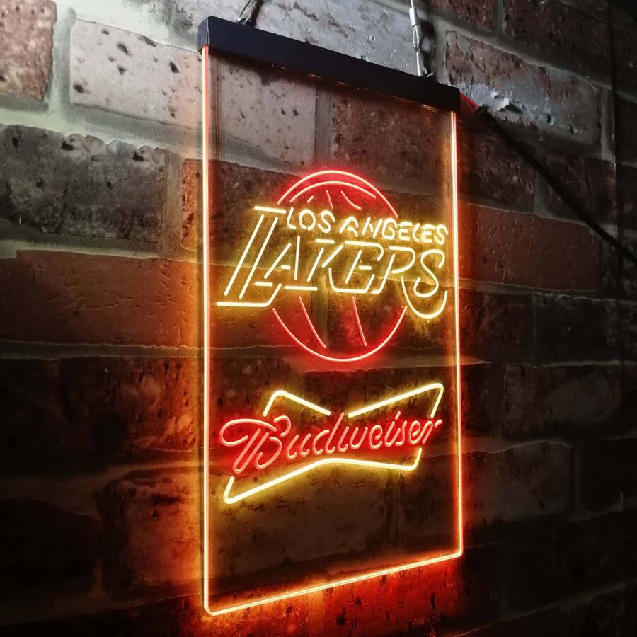 Los Angeles Lakers Budweiser Neon Like Led Sign - Image 21