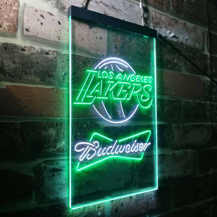 Los Angeles Lakers Budweiser Neon Like Led Sign - Image 18