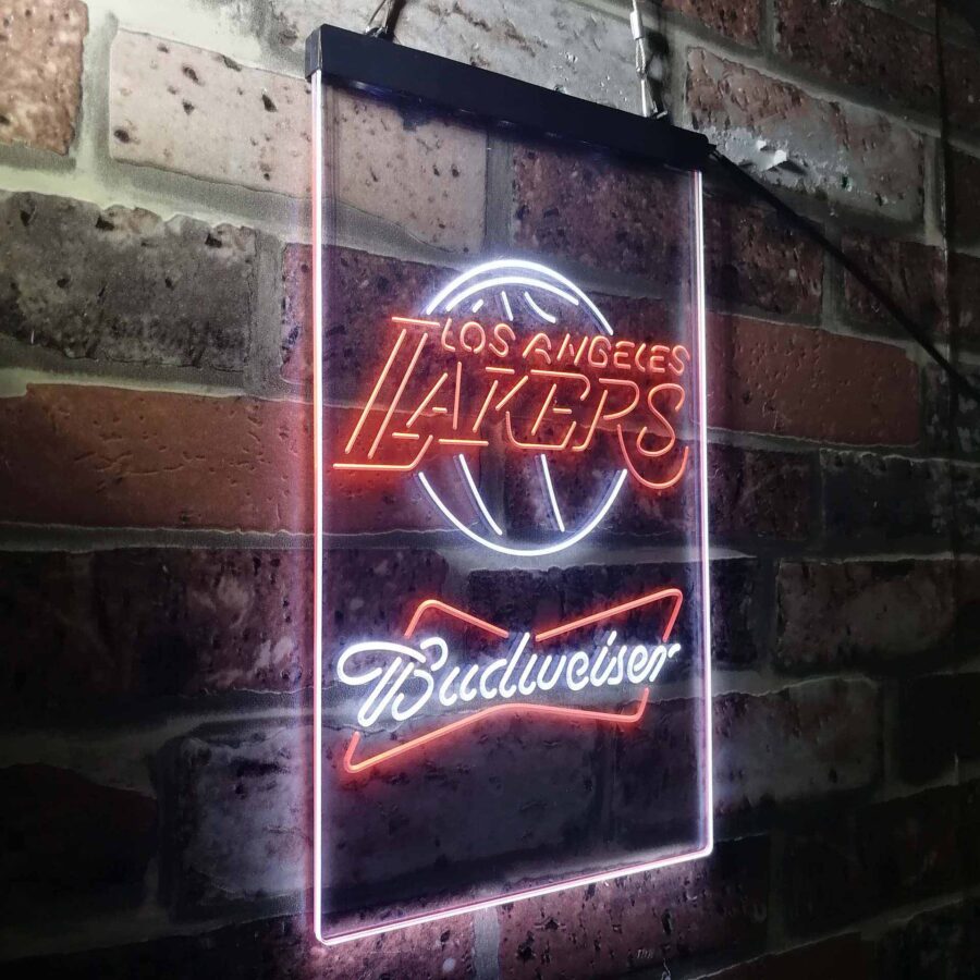 Los Angeles Lakers Budweiser Neon Like Led Sign - Image 25