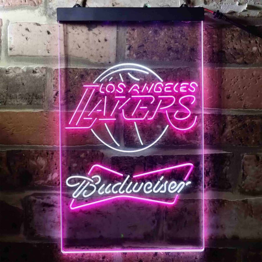Los Angeles Lakers Budweiser Neon Like Led Sign - Image 7