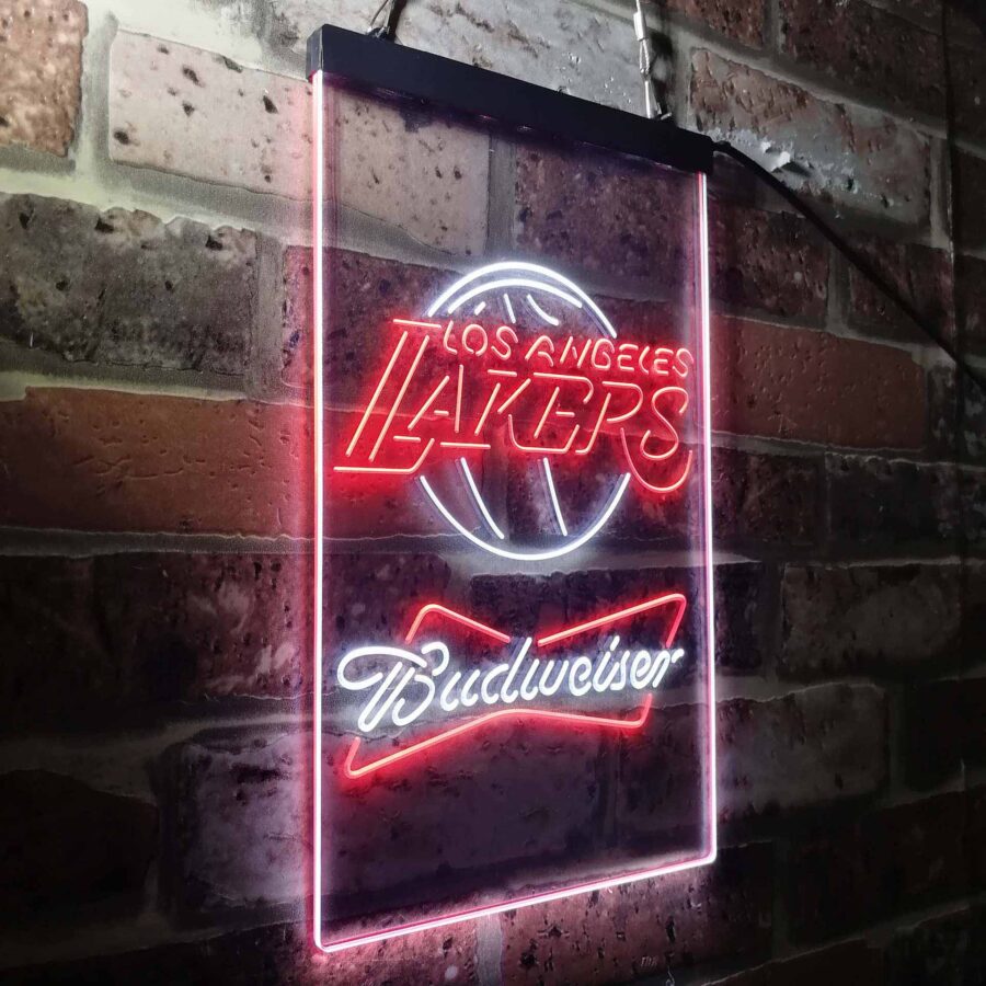 Los Angeles Lakers Budweiser Neon Like Led Sign - Image 22