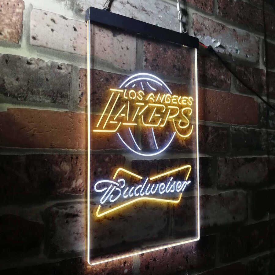 Los Angeles Lakers Budweiser Neon Like Led Sign - Image 24