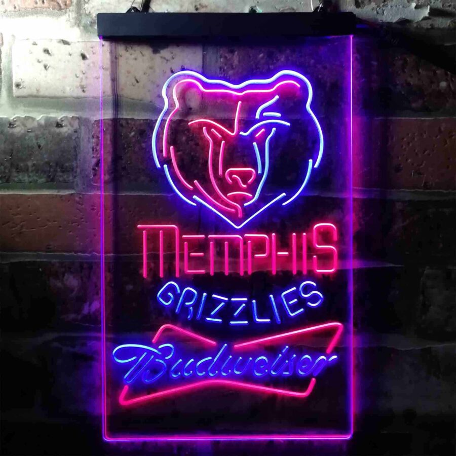 Memphis Grizzlies Budweiser Neon Like Led Sign - Image 13