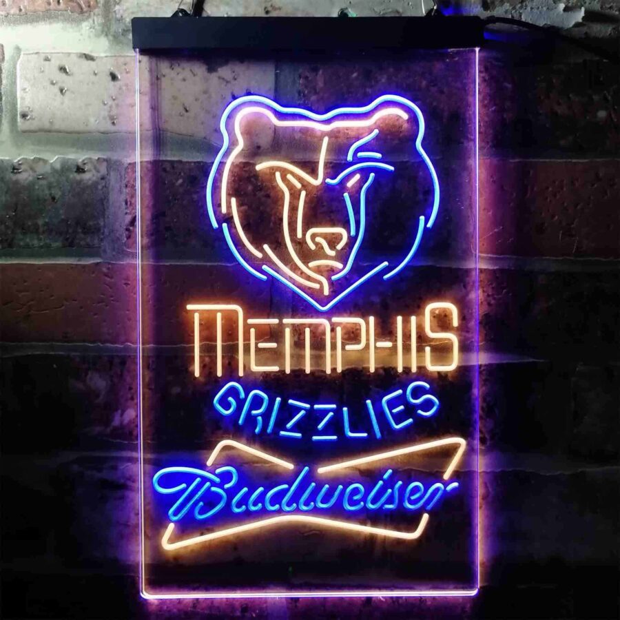 Memphis Grizzlies Budweiser Neon Like Led Sign - Image 12