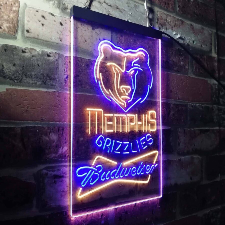 Memphis Grizzlies Budweiser Neon Like Led Sign - Image 25