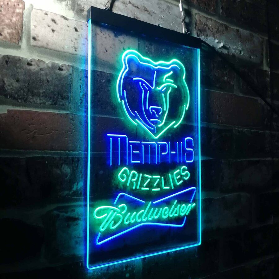 Memphis Grizzlies Budweiser Neon Like Led Sign - Image 14