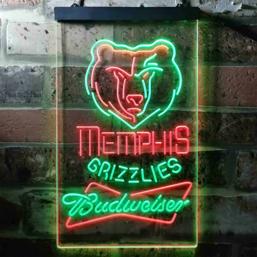 Memphis Grizzlies Budweiser Neon Like Led Sign - Image 6